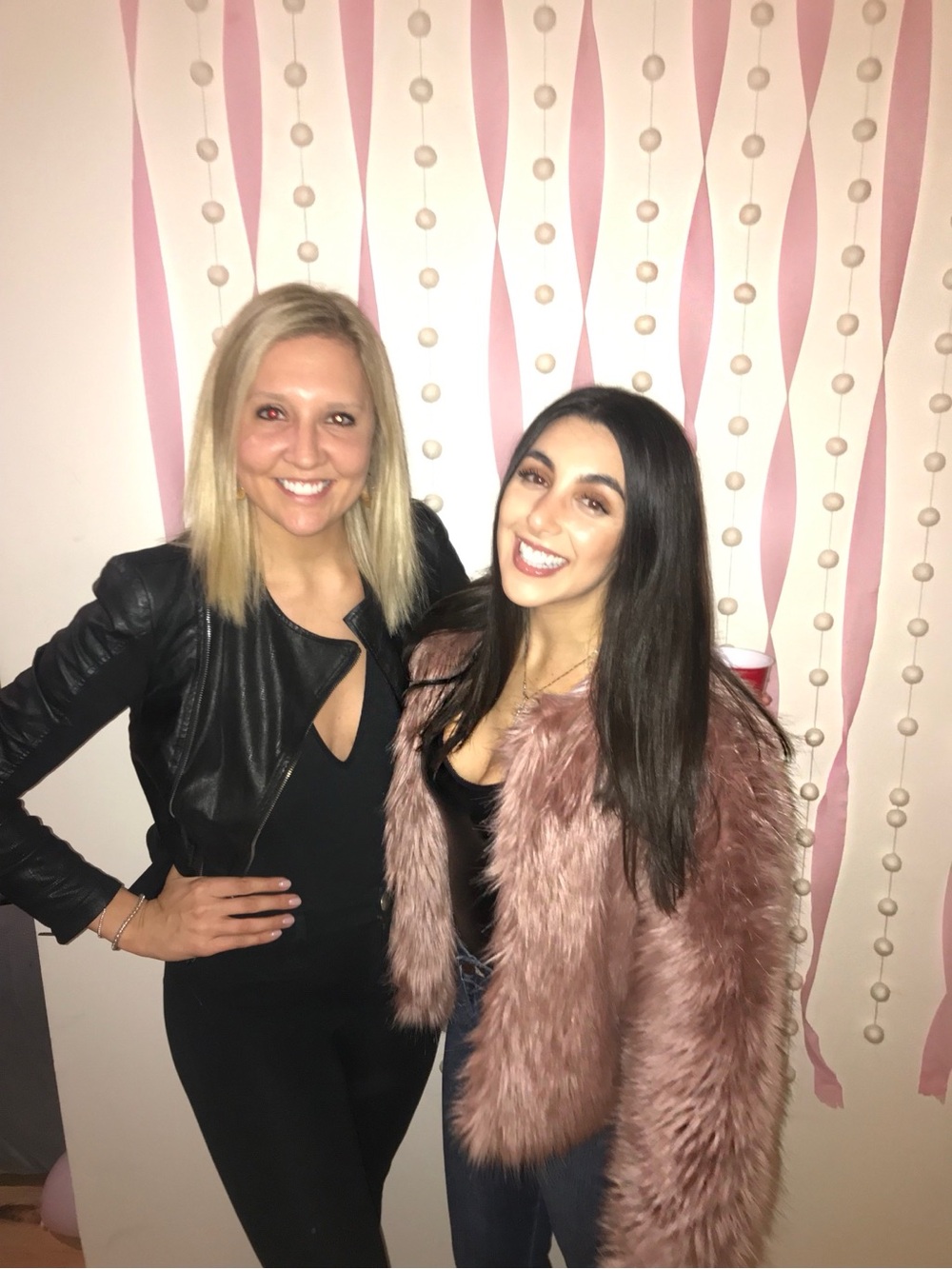 Forever 21 Rose Taupe Faux Fur Teddy Jacket